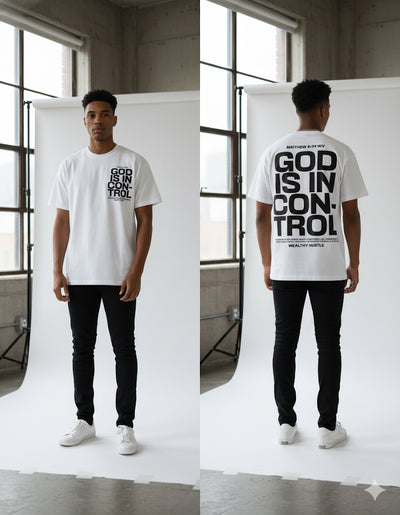 God Is In Control T Shirt