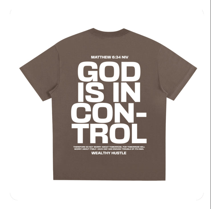 God Is In Control T Shirt