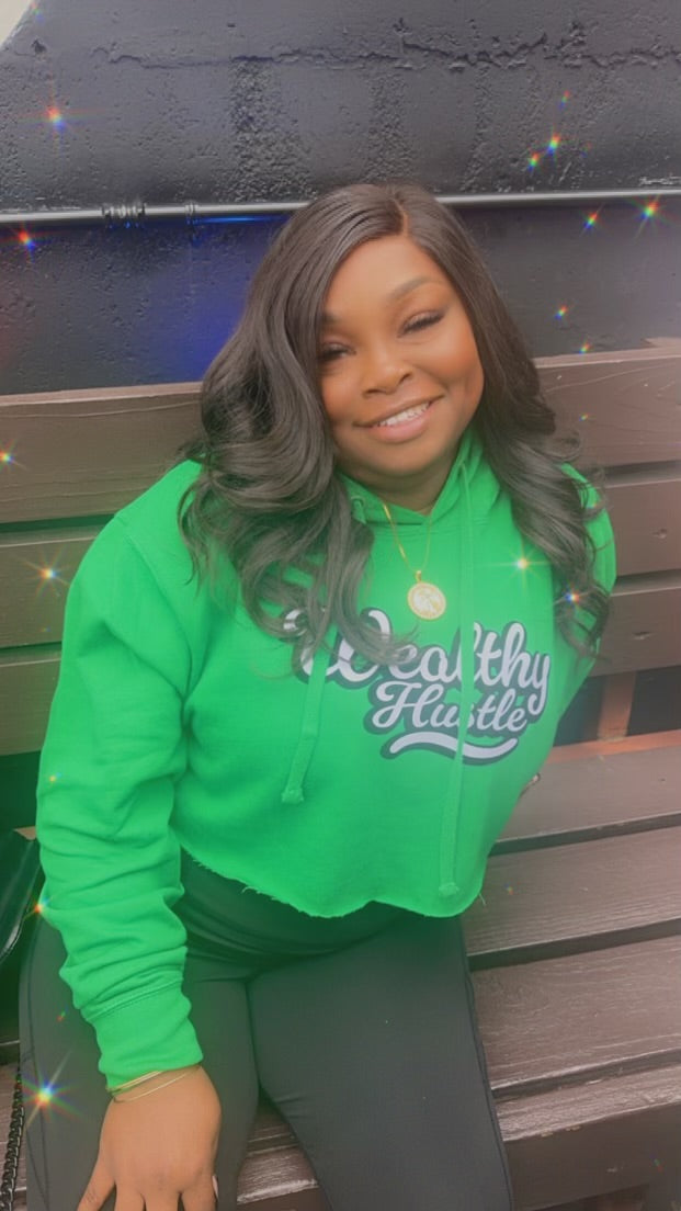 Women Crop Tops Hoodies