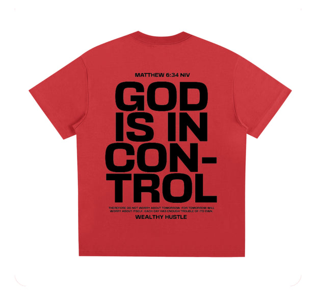 God Is In Control T Shirt