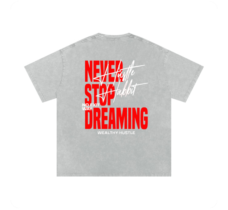 Never Stop Dreaming T Shirt
