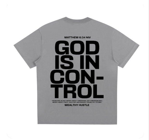 God Is In Control T Shirt
