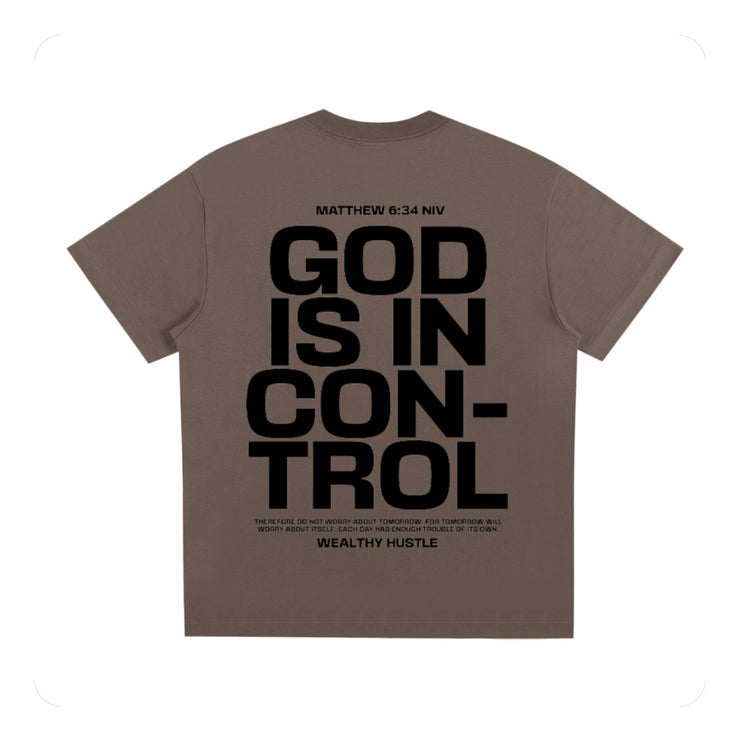 God Is In Control T Shirt