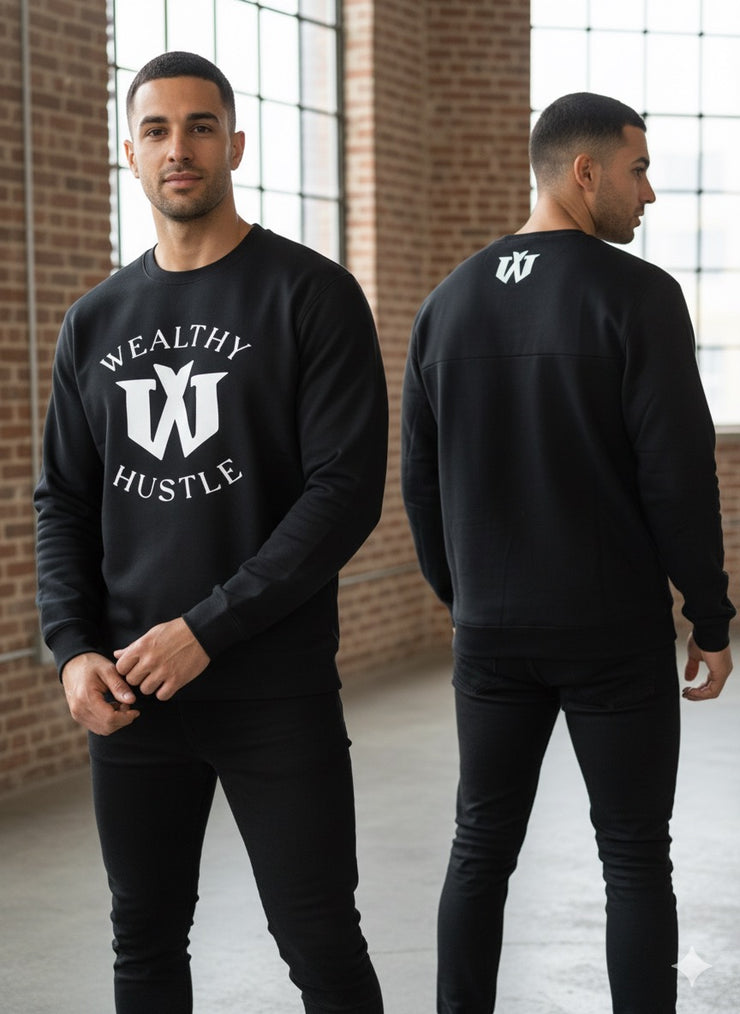 Wealthy Hustle Crewneck