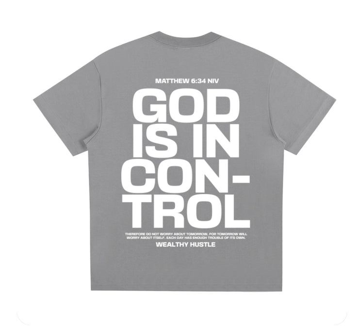 God Is In Control T Shirt