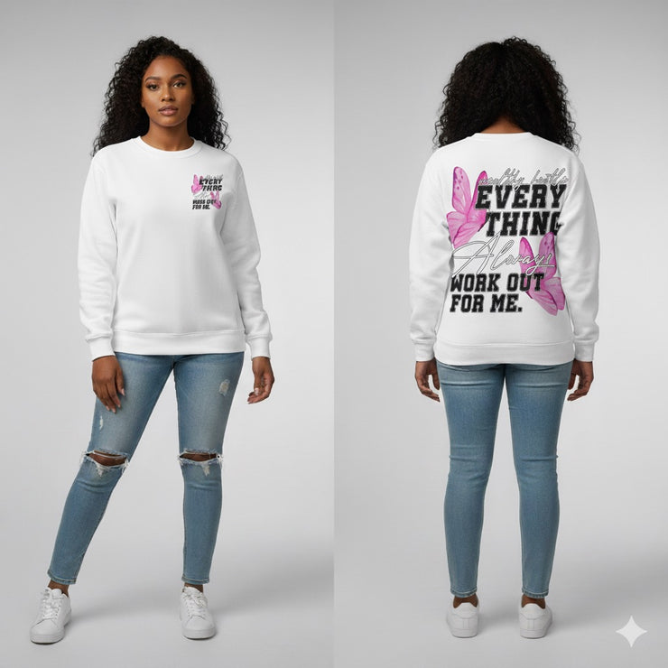 Inspired By “E” Butterfly Sweatshirt